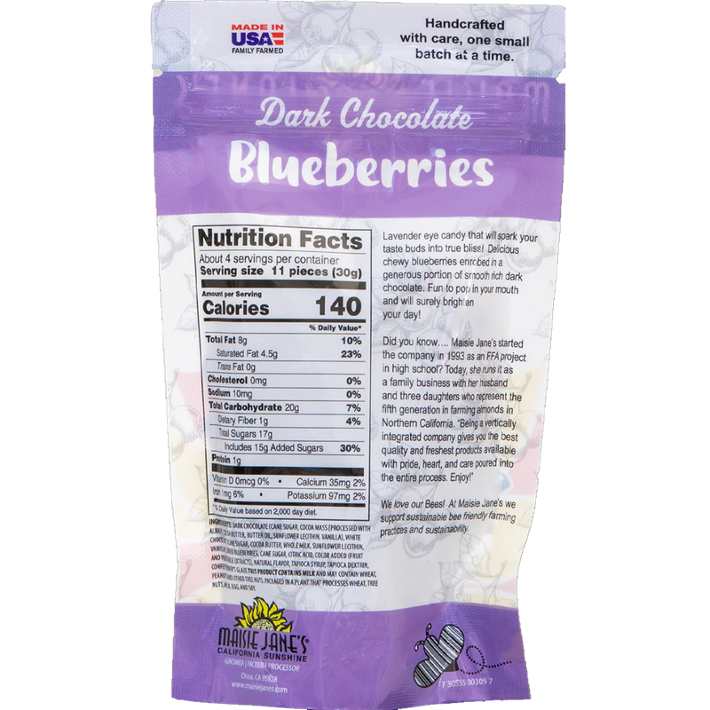 Dark Chocolate Blueberries 4 oz