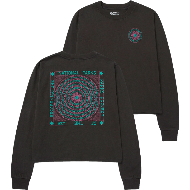 Women's Escape to Nature Boxy Long Sleeve Tee, Featured Image