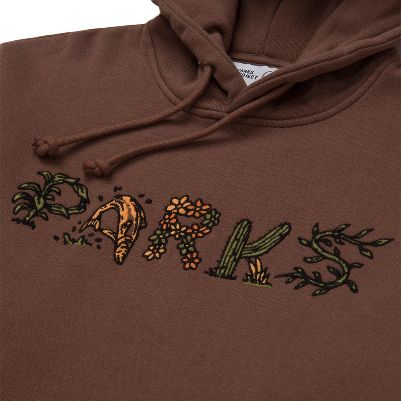 90s Doodle Parks Hoodie, Parks Project 90s Doodle Parks Hoodie front logo