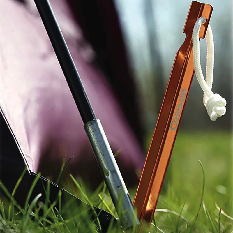 Ultralight Tent Stake - 9", Coghlan's Ultralight Tent Stake - 9" Tent Staked