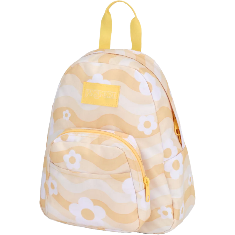 Half Pint, Jansport Half Pint in Flower Power Yellow front right