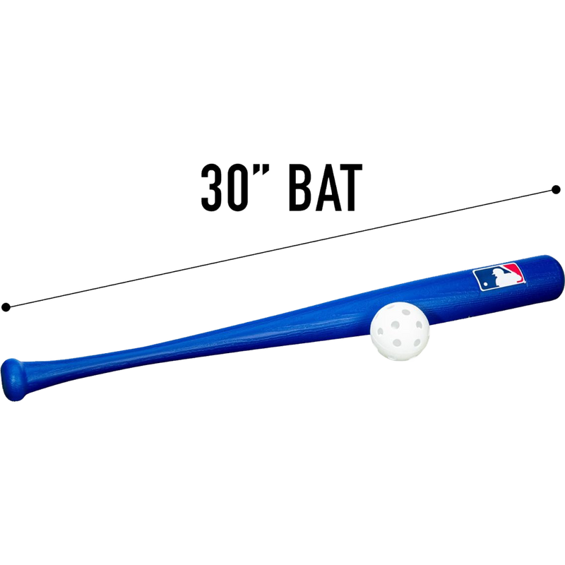 MLB 30" Kids Plastic Bat/Ball Set, Franklin Sports MLB 30" Kids Plastic Bat/Ball Set length