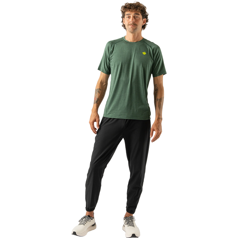 Men's EZ Tee Short Sleeve, Rabbit Men's EZ Tee Short Sleeve in Dark Forest front