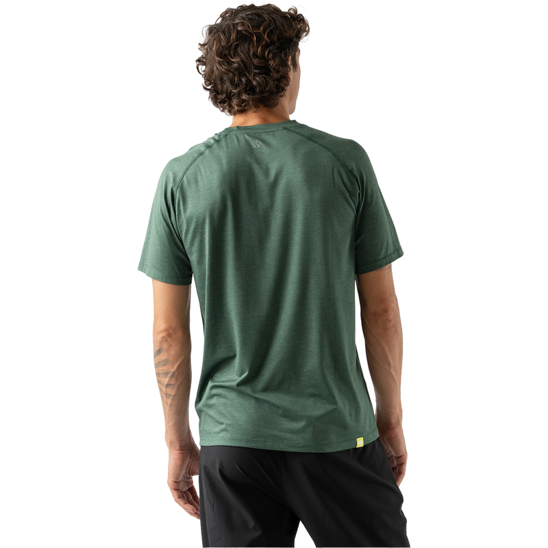 Men's EZ Tee Short Sleeve, Rabbit Men's EZ Tee Short Sleeve in Dark Forest back