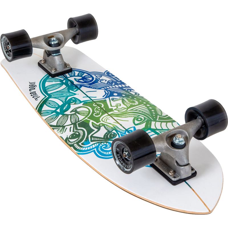 Yago Skinny Goat 30.75" Surfskate CX Complete, Carver Yago Skinny Goat 30.75" Surfskate CX Complete trucks