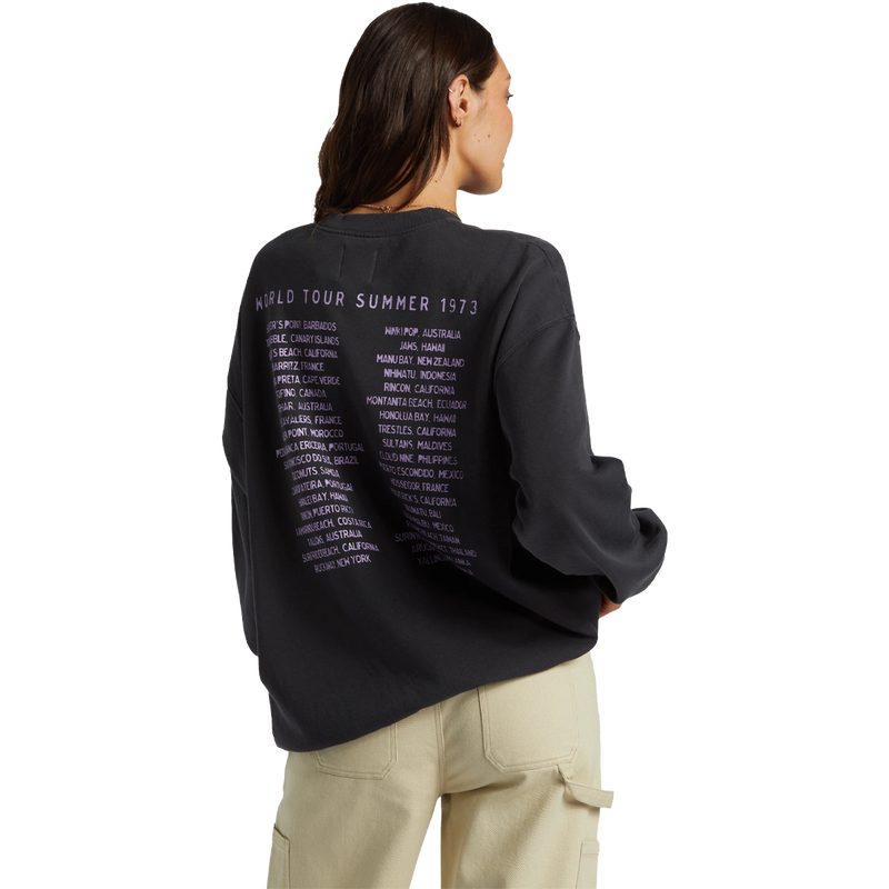 Women's Ride In Sweatshirt, Billabong Women's Ride In Sweatshirt back