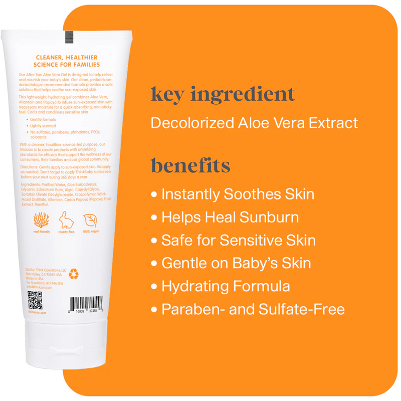 Baby Aloe Vera After Sun - 8 oz, Thinksport Baby Aloe Vera After Sun specifications