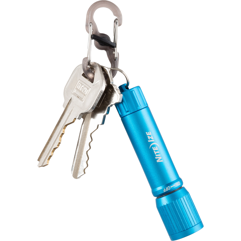 Radiant 100 Keychain Flashlight, Nite Ize Radiant 100 Keychain Flashlight with keys
