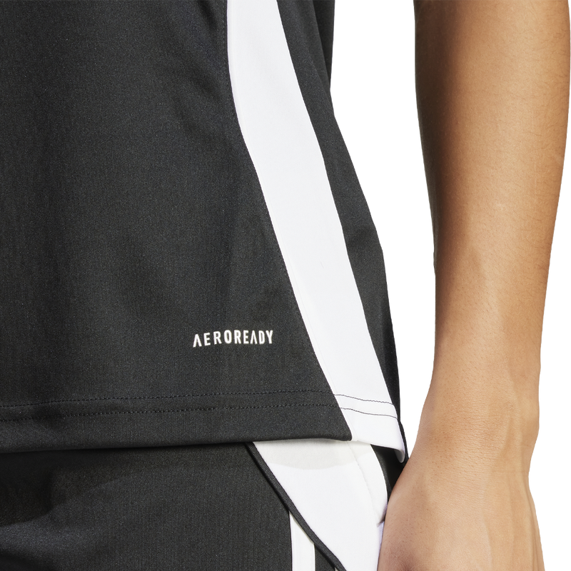 Women's Tiro 24 Jersey, Adidas Women's Tiro 24 Jersey hem
