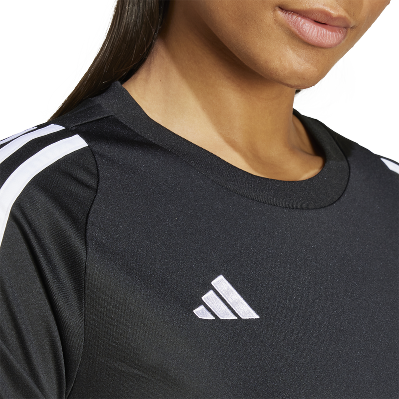 Women's Tiro 24 Jersey, Adidas Women's Tiro 24 Jersey logo detail