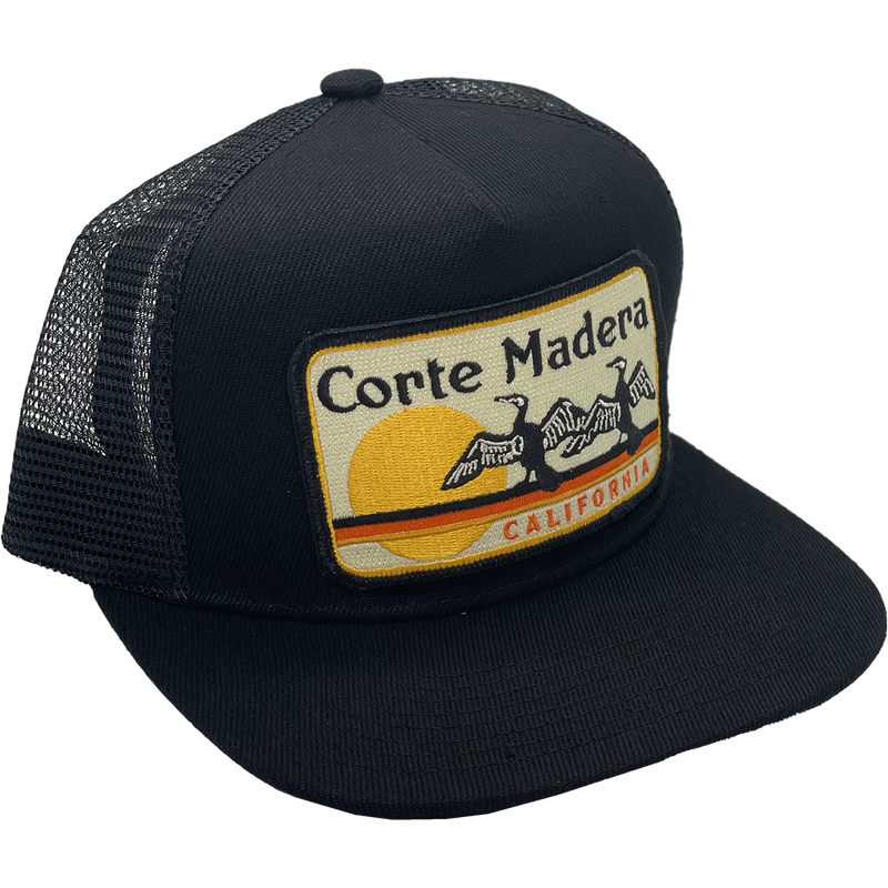 Corte Madera Trucker, Bart Bridge Corte Madera Trucker in Black front right