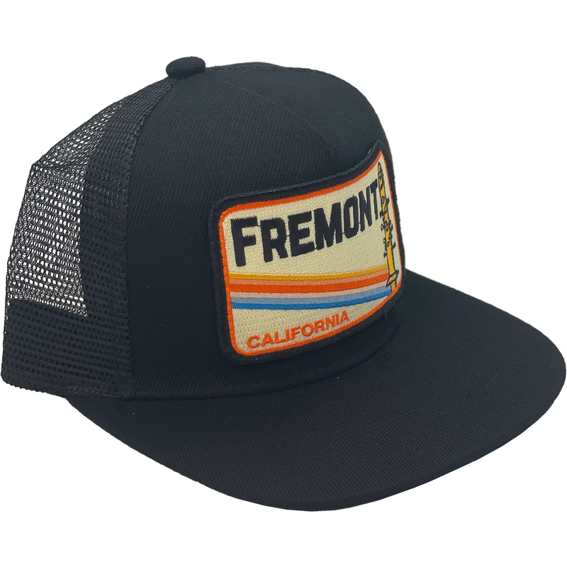 Fremont Mission Peak Trucker, Bart Bridge Fremont Mission Peak Trucker in Black front right