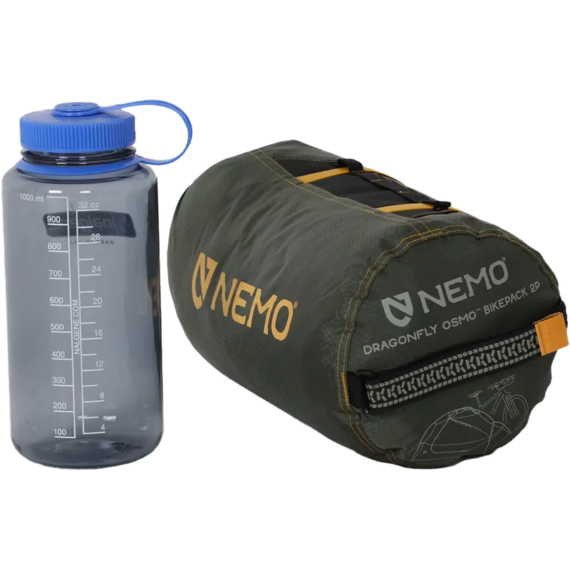 Dragonfly OSMO Bikepack 1 Person Tent, Nemo Dragonfly Bikepack OSMO 1 Person Tent pack size