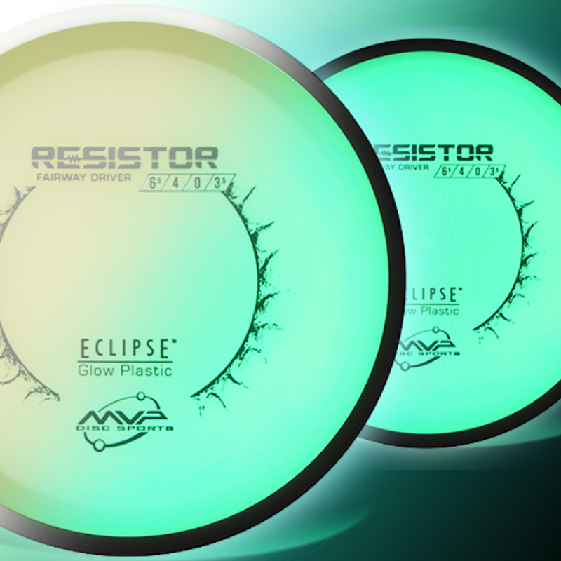 Eclipse Resistor, MVP Disc Sports Eclipse Resistor glow in the dark