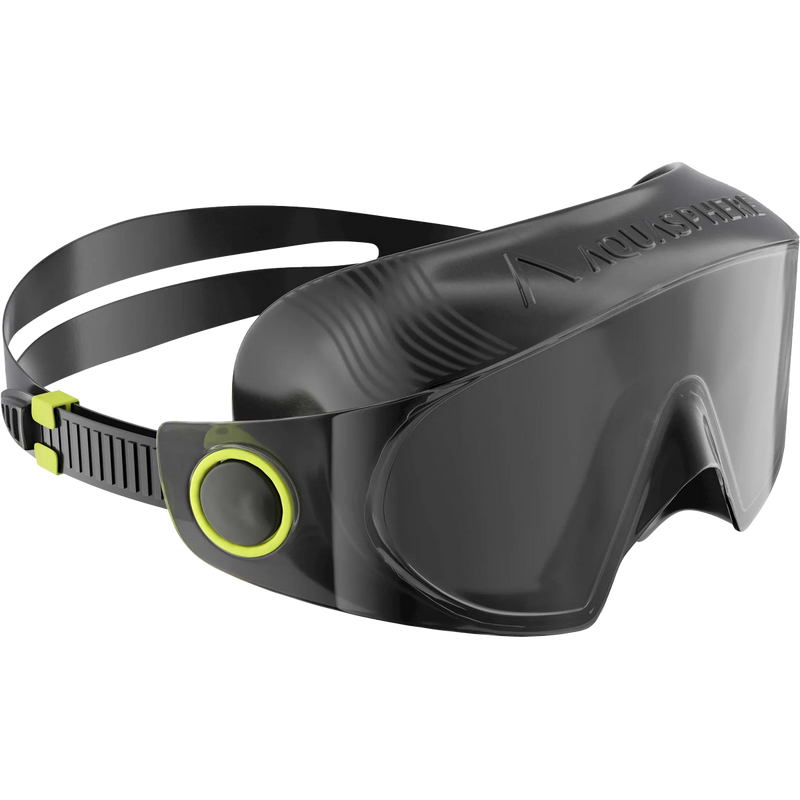 Defy Ultra - Black/Smoke, Aqua Sphere Defy Ultra - Black/Smoke 3/4 view