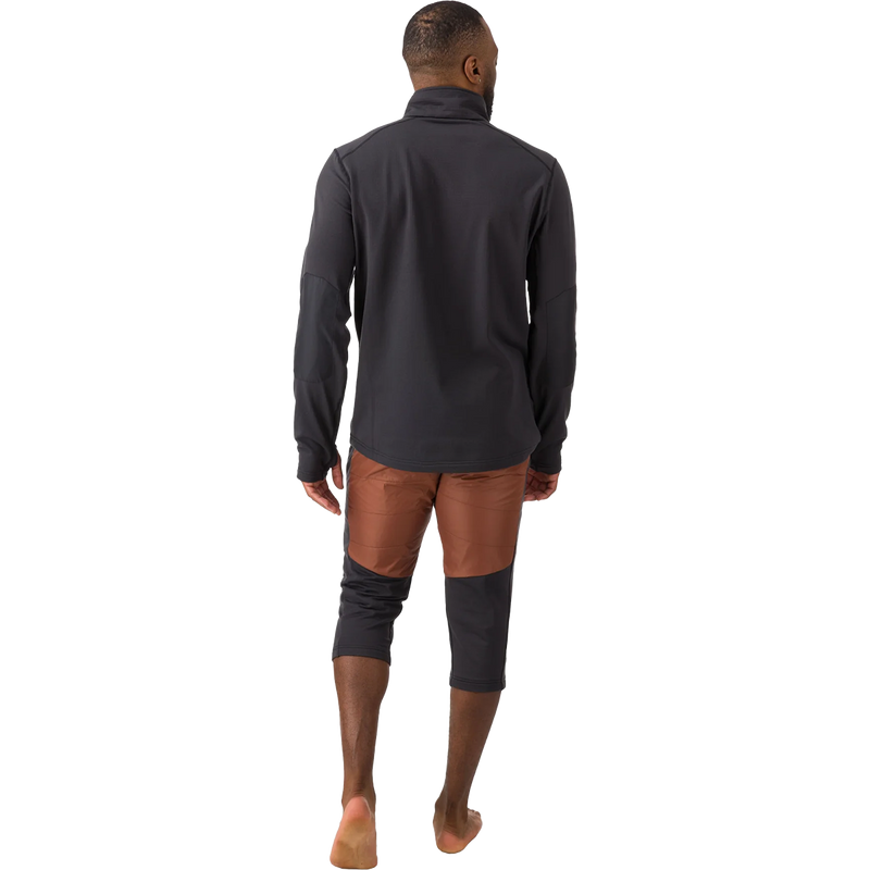 Men's Micah Fleece, Flylow Men's Micah Fleece in Black back