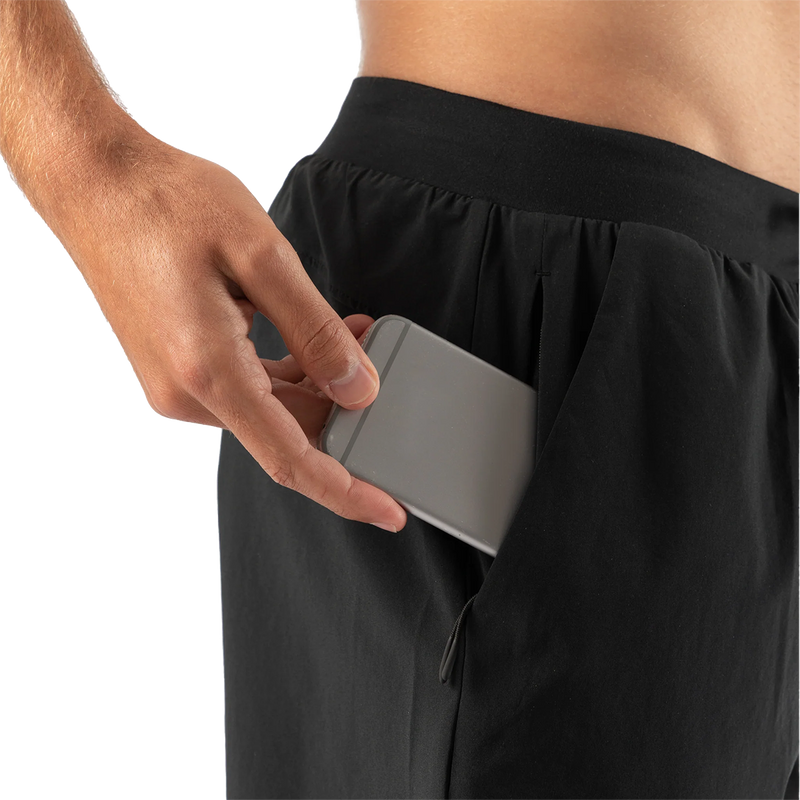 Men's Cruisers 5" Short, Rabbit Men's Cruisers 5" Short in Black pocket