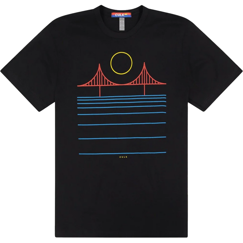 Minimal Bridge Color Unisex Tee, Featured Image