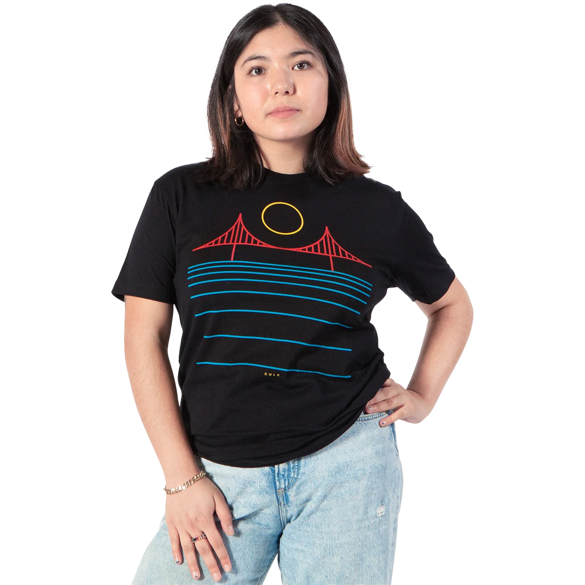 Minimal Bridge Color Unisex Tee alternate view