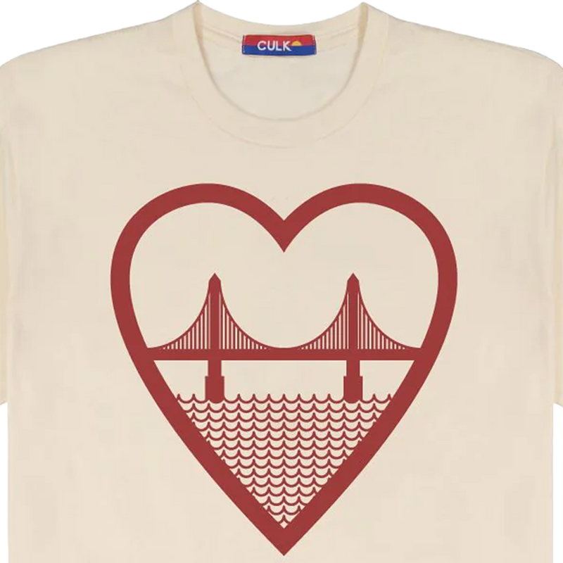 I Heart SF Unisex Tee, Culk I Heart SF Unisex Tee graphic