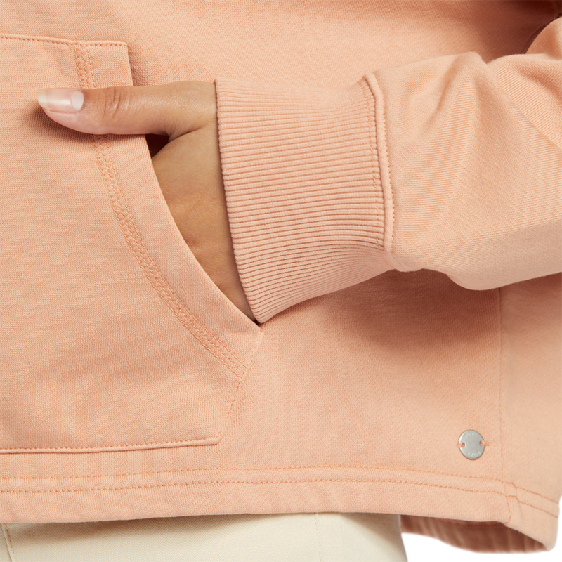 Women's Drakes Cove 1/2 Zip, Roxy Women's Drakes Cove 1/2 Zip in TJB0-Cafe Creme front left pocket