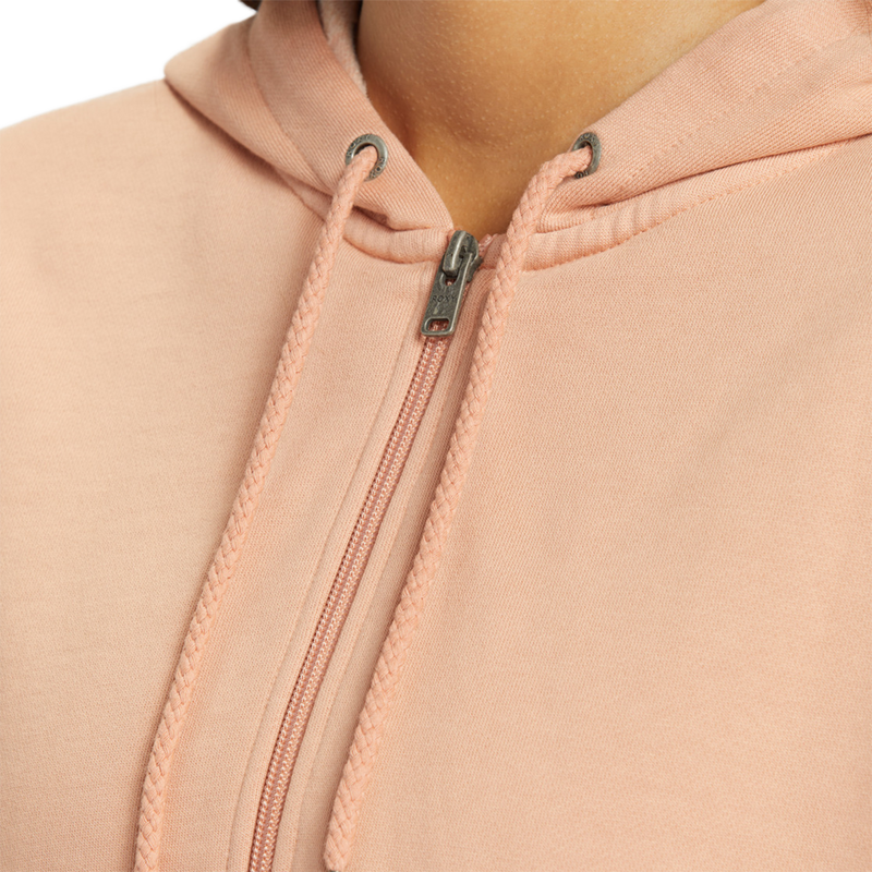 Women's Drakes Cove 1/2 Zip, Roxy Women's Drakes Cove 1/2 Zip in TJB0-Cafe Creme front zipper