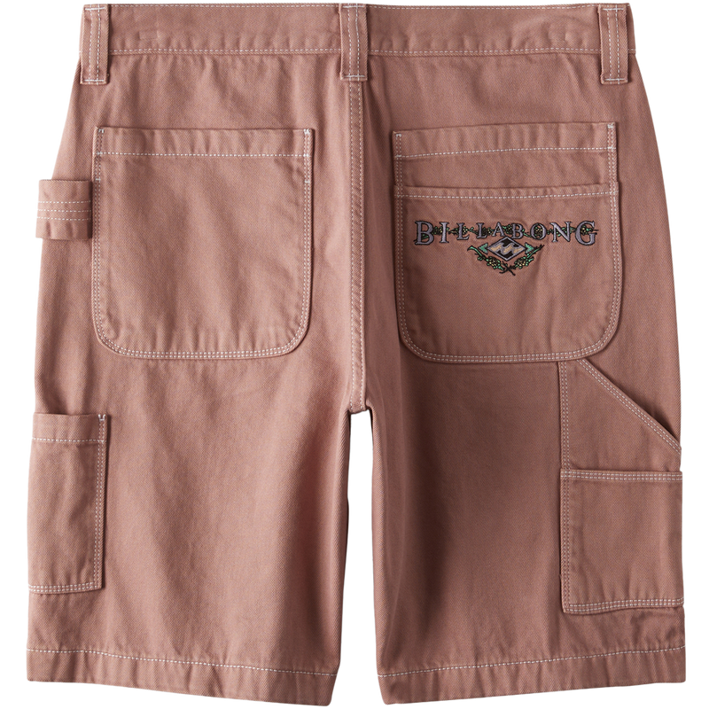 Men's Bad Dog Workwear Short, Billabong Men's Bad Dog Workwear Short in REW-Rosewood back