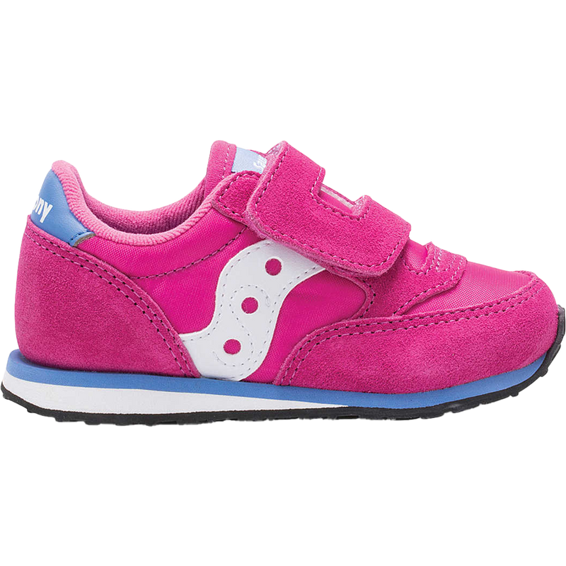 Saucony Jazz Hook and Loop Kids in Magenta