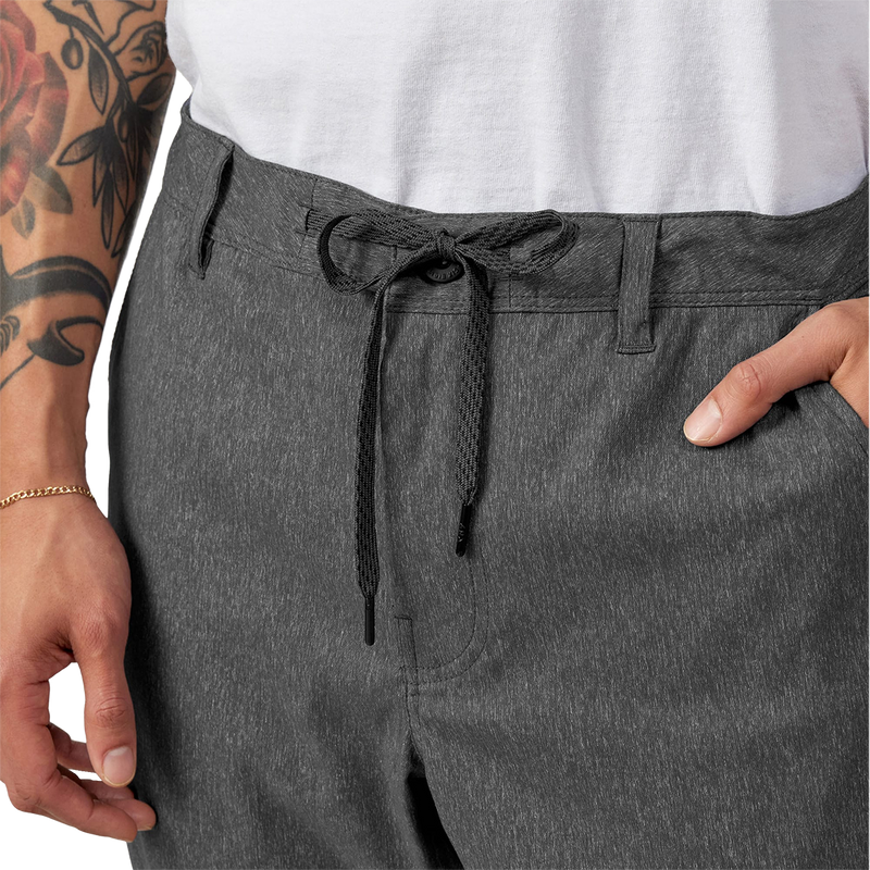 Everywhere Pant - Relaxed Fit, 686 Everywhere Pant - Relaxed Fit in Charcoal front tie