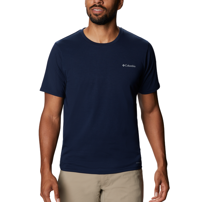 Men's Sun Trek Short Sleeve T-Shirt, Columbia Men's Sun Trek Short Sleeve T-Shirt  in Collegiate Navy