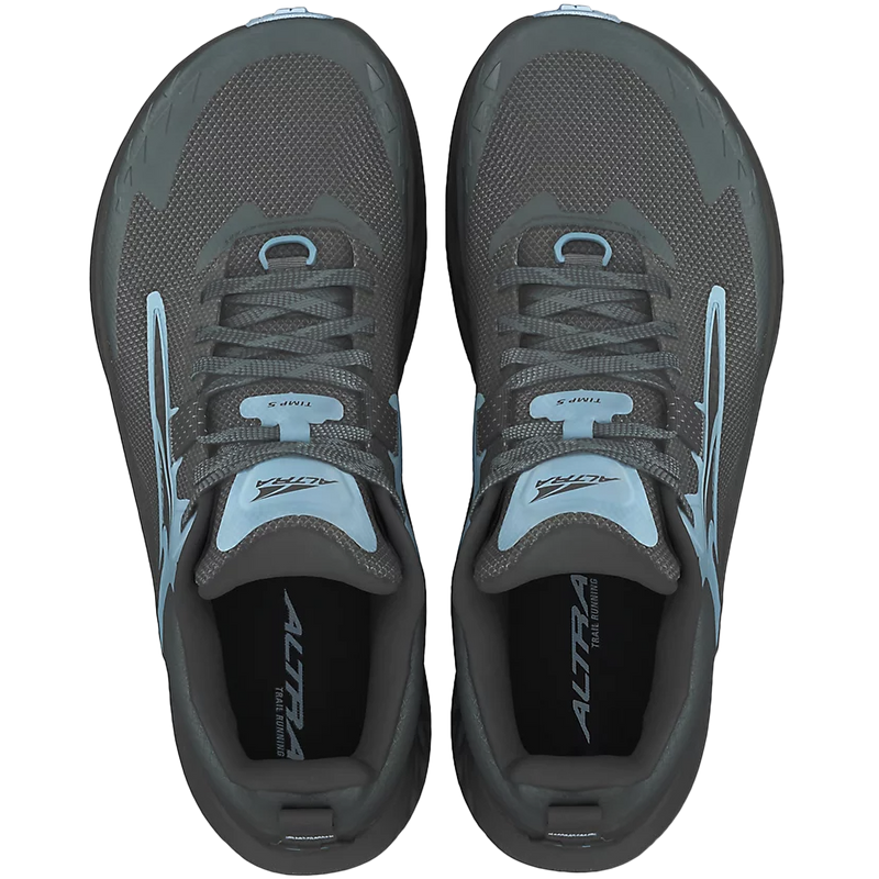 Women's Timp 5, Altra Women's Timp 5 in 020-Black/Grey pair top