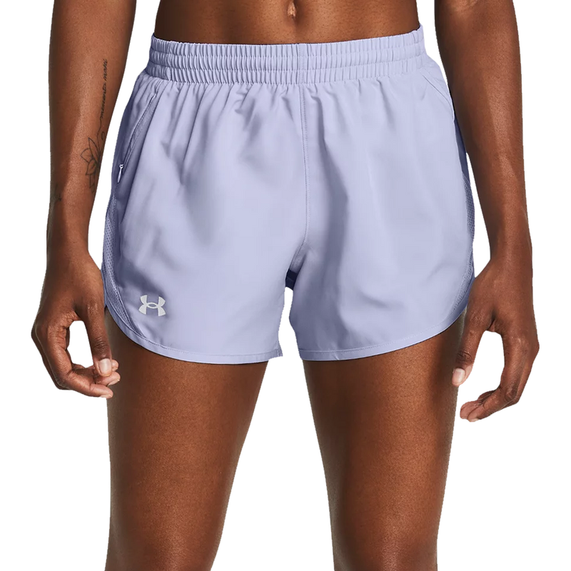 Women's UA Fly By 3" Shorts, Under Armour Women's UA Fly By 3" Shorts front