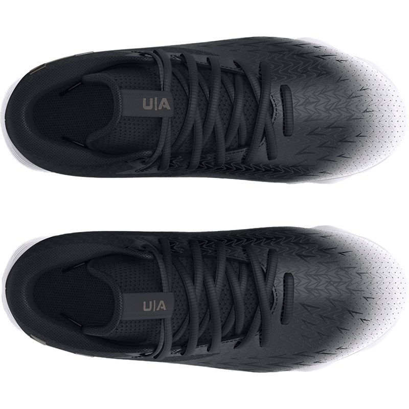Youth Spotlight Franchise RM 4.0 Football Cleats, Under Armour Youth Spotlight Franchise 4.0 RM Football Cleats in black pair top