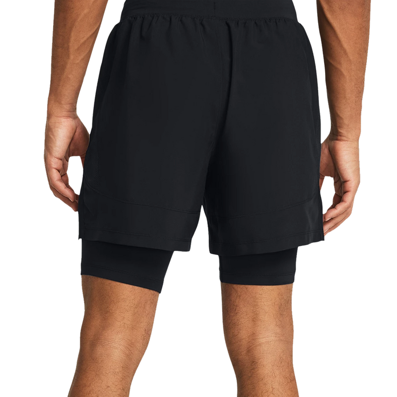 Men's Launch 5" 2-in-1 Shorts, Under Armour Men's Launch 5" 2-in-1 Shorts back