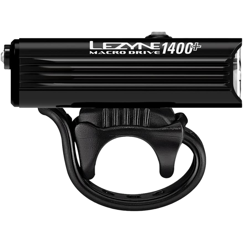 Macro Drive 1400+ Front Light Satin Black, Lezyne Macro Drive 1400+ Front Light Satin Black side