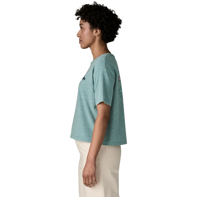 Women's '73 Skyline Easy-Cut Responsibili-Tee, Patagonia Women's '73 Skyline Easy-Cut Responsibili-Tee Side