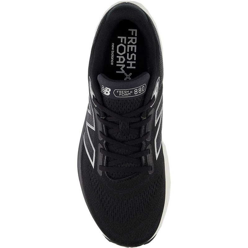Men's Fresh Foam 880 v14, New Balance Men's Fresh Foam 880 v14 in Black / Sea Salt top
