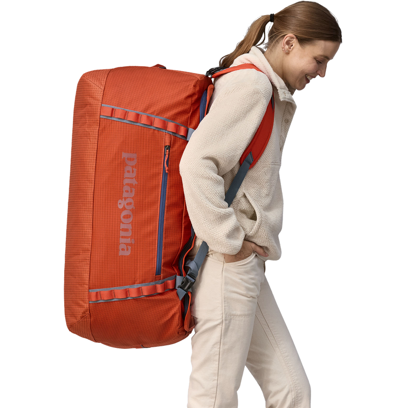 Black Hole Duffel 100L, Patagonia Black Hole Duffel 100L on back