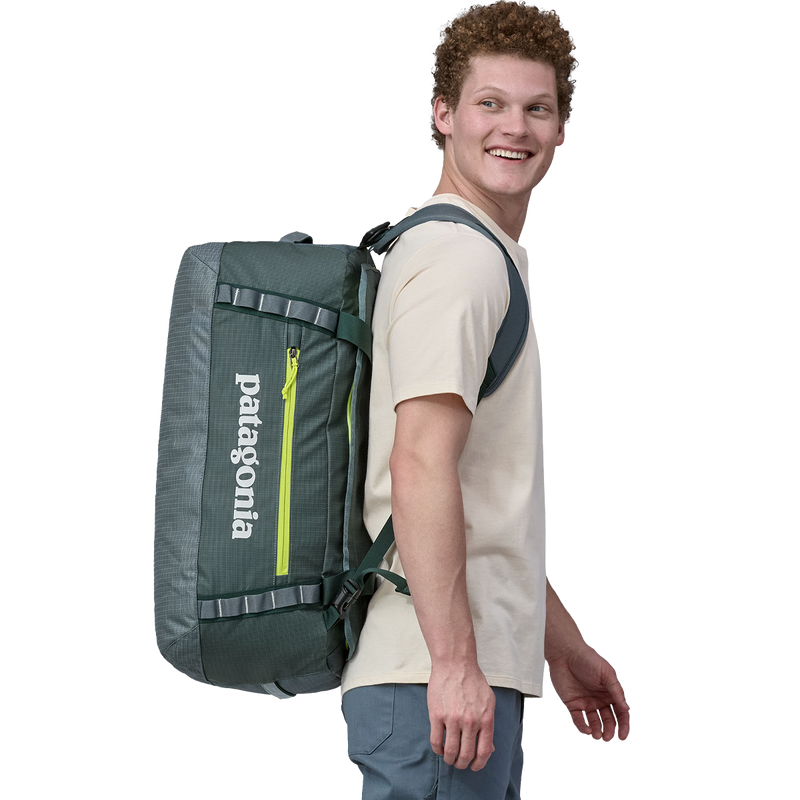 Black Hole Duffel 55L, Patagonia Black Hole Duffel 55L on back