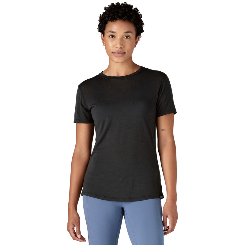 Women's Capilene Cool Merino Short Sleeve, Patagonia Women's Capilene Cool Merino Blend Shirt front