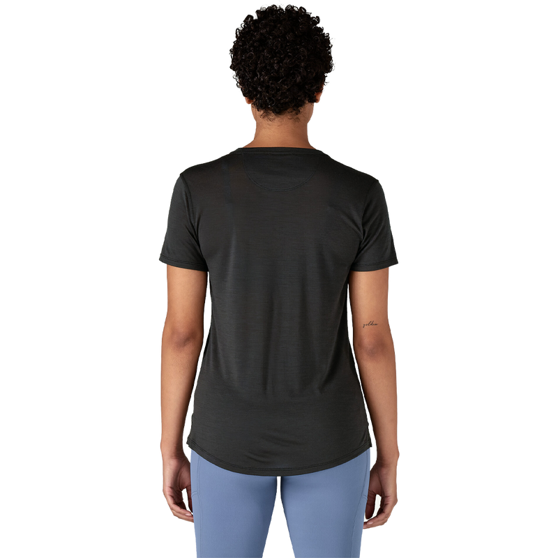 Women's Capilene Cool Merino Short Sleeve, Patagonia Women's Capilene Cool Merino Blend Shirt back