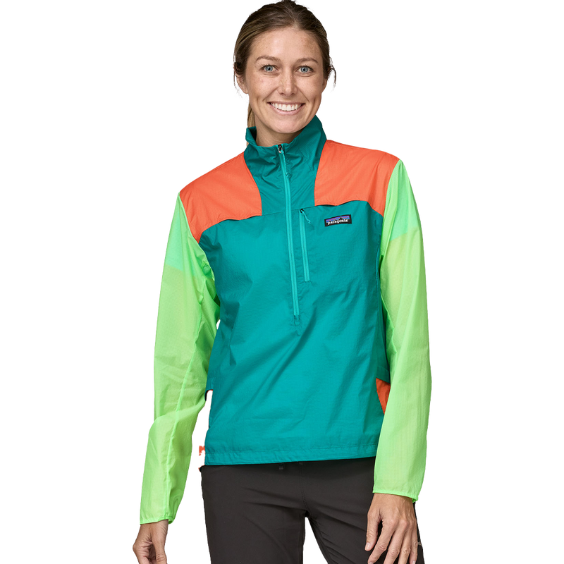 Women's Houdini Stash 1/2 Zip, Patagonia Women's Houdini Stash 1/2 Zip Pullover front