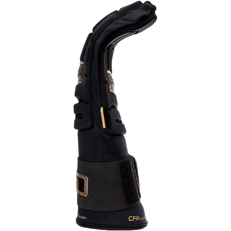 CFX PRT Sliding Mitt, Franklin CFX PRT Sliding Mitt in Black/Gold right