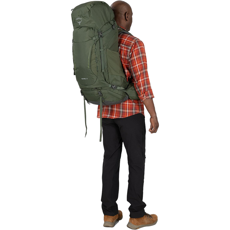 Kestrel 58, Osprey Kestrel 58 in black on model back