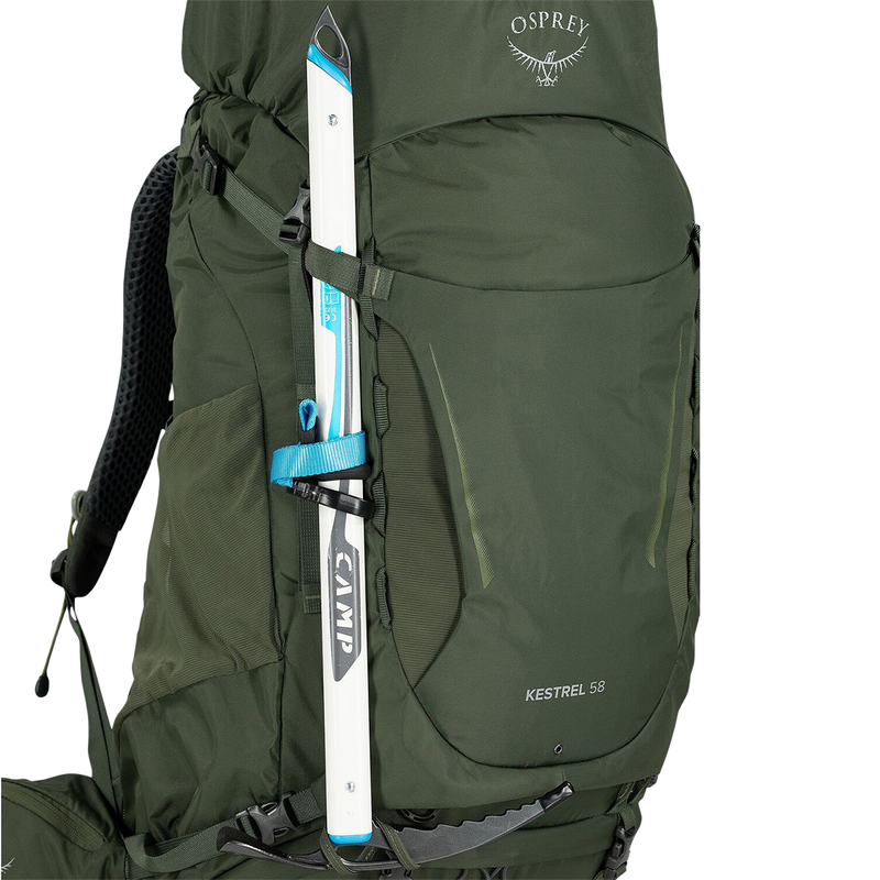 Kestrel 58, Osprey Kestrel 58 in black with ice axe