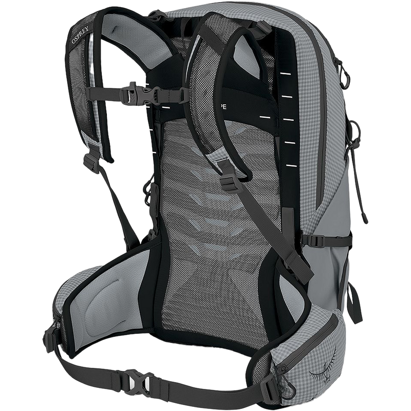 Women's Tempest Pro 20, Osprey Women's Tempest Pro 20 Silver Lining harness and waistbelt