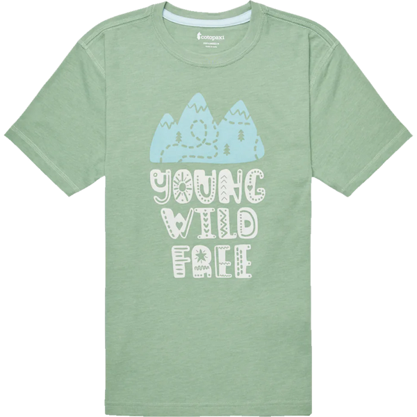 Cotopaxi Youth Be Free Organic T Shirt
