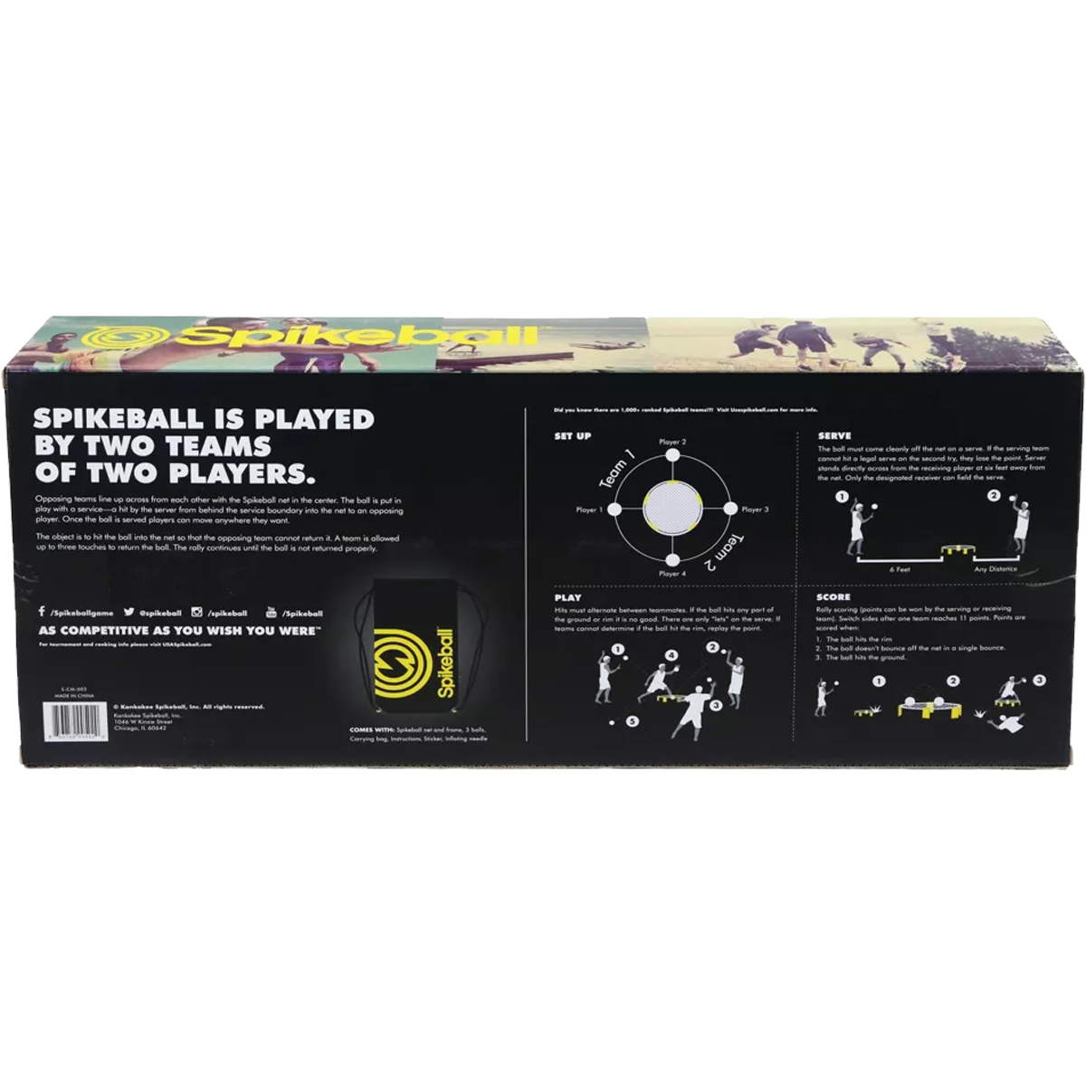 Spikeball Standard 3-Ball Kit alternate view