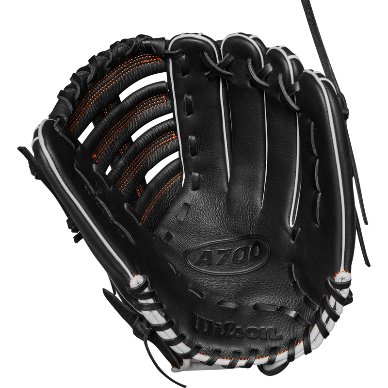 A700 12.5” Outfield Baseball Glove, Wilson A700 12.5” Outfield Baseball Glove Palm