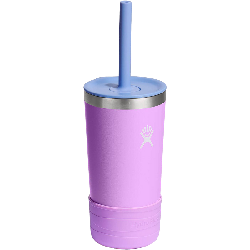 12 oz Youth Tumbler & Boot, Hydro Flask 12 oz Kids Tumbler & Boot 3/4 view